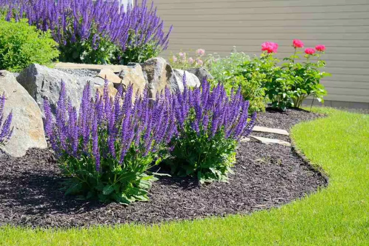 Professionnel pour réaliser une allée avec plein de fleurs et un jardin harmonieux avec massifs, Valserhône, Presta Services